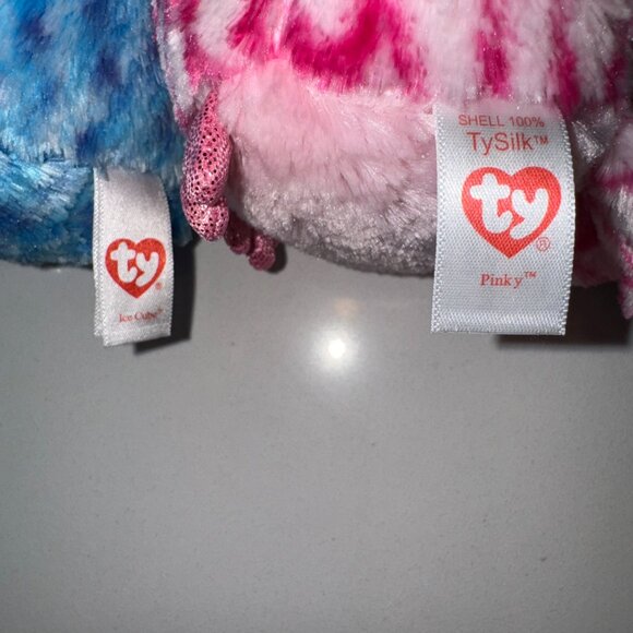 LOT of 6 TY Beanies OWLs Birds - Picture 8 of 9